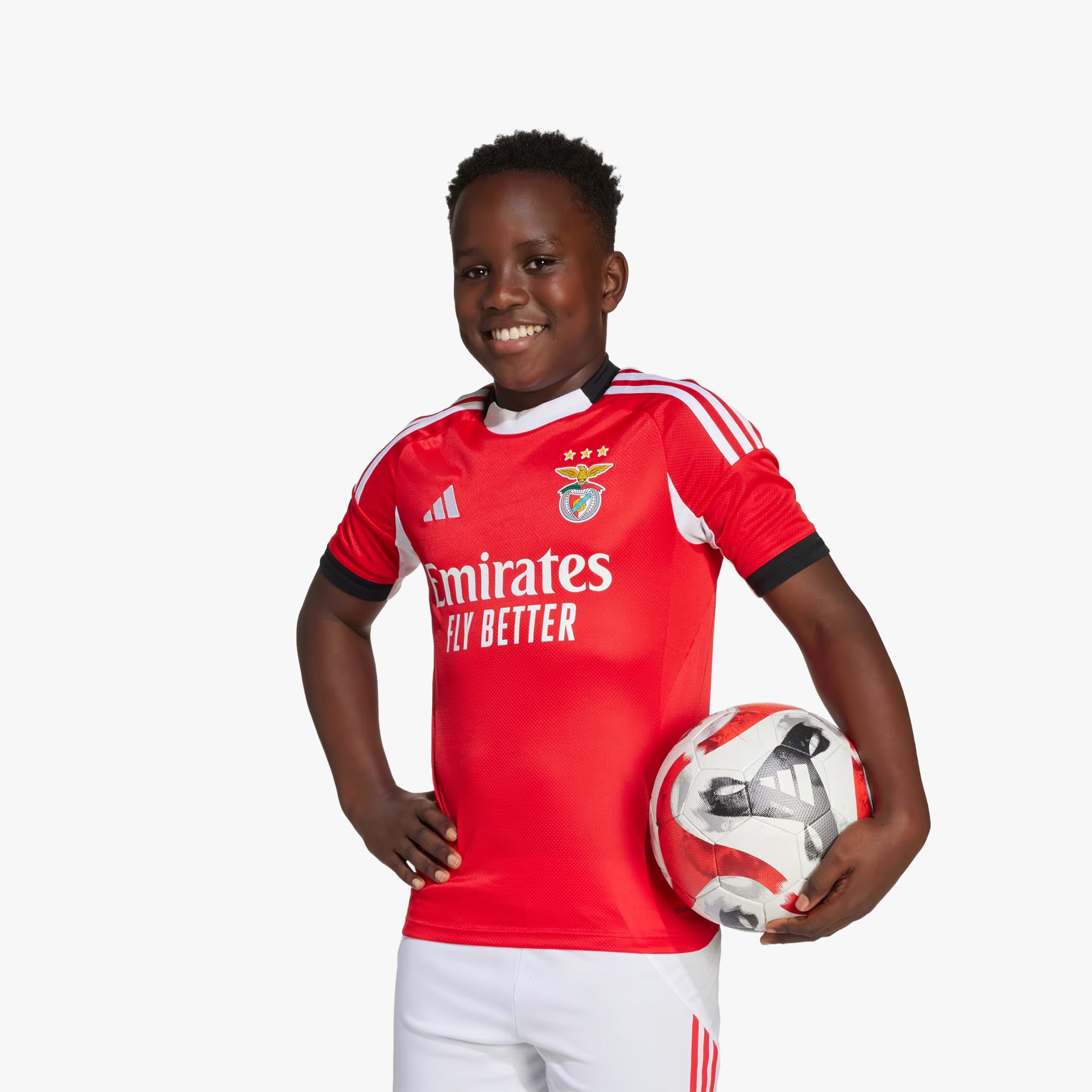 adidas Oficial S.L. Benfica Home 2025/2026 Jr